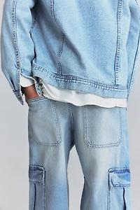 Jean cargo flottant