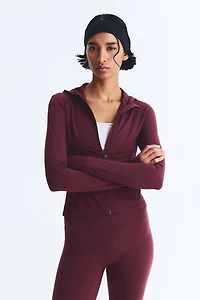 Hooded Activewear Jacket with SoftMove™