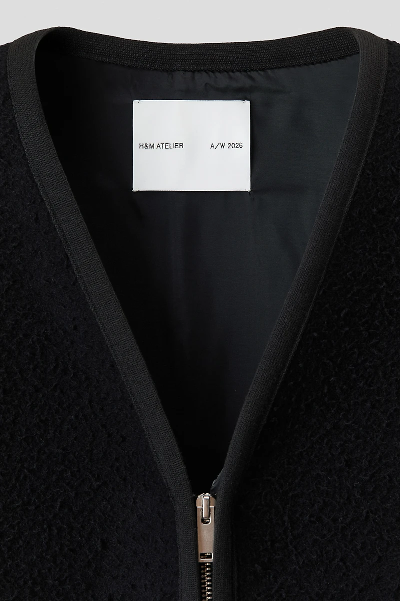 Wool-blend Vest