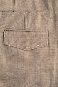 Wide-Leg Dress Pants