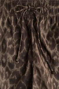 Cotton Shorts with Drawstring