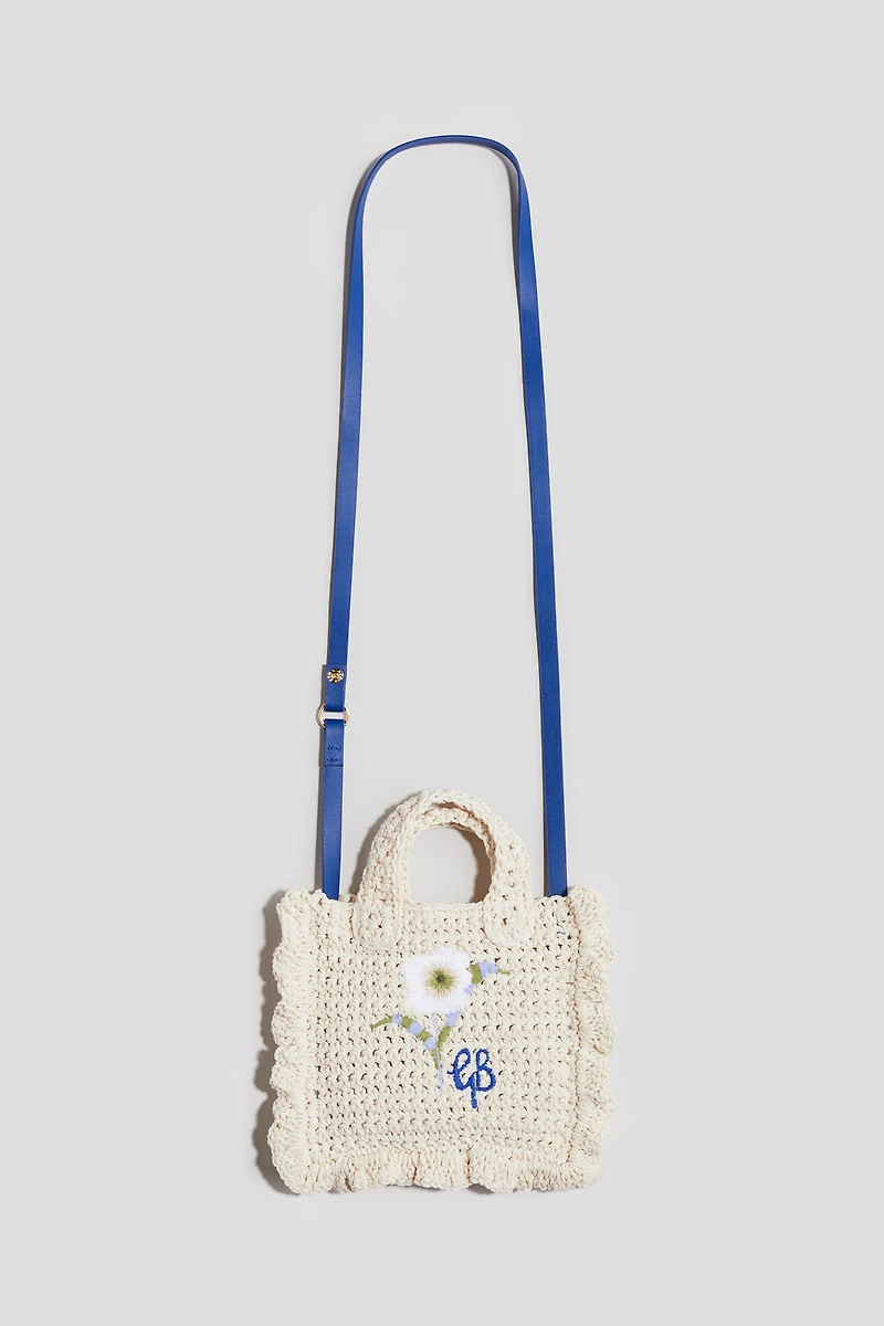 Crochet-Look Handbag