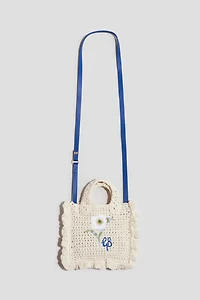 Crochet-Look Handbag