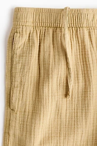 Short en mousseline décontracté