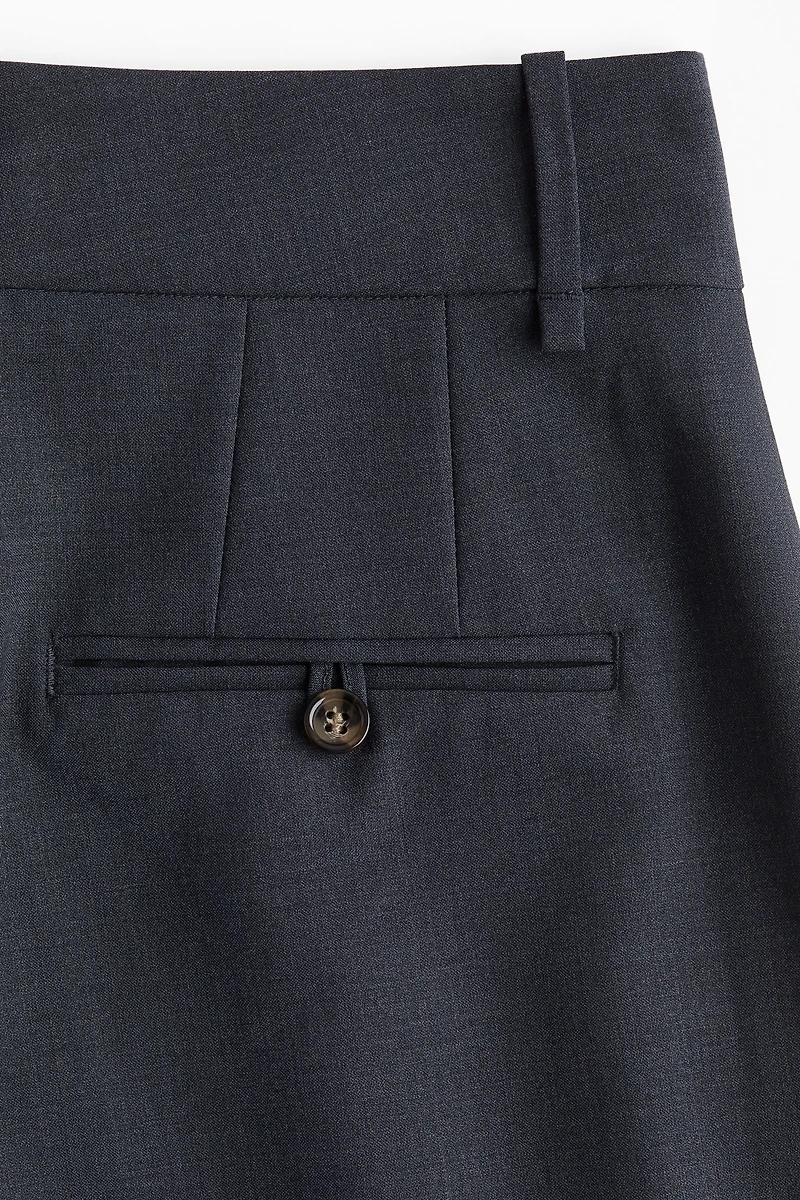 Wool-Blend Dress Pants