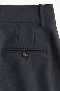 Wool-Blend Dress Pants