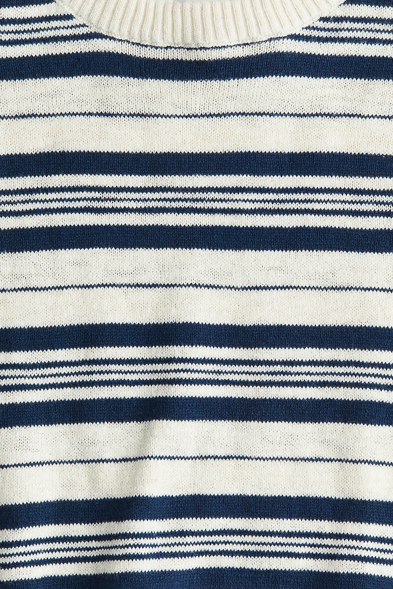 Loose-Fit Cotton Sweater
