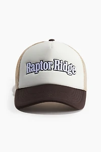Casquette de camionneur avec motif