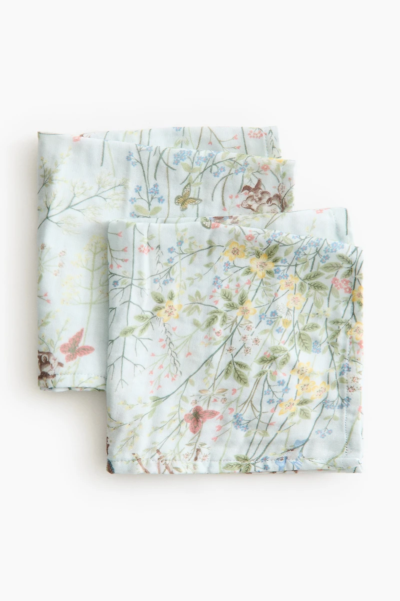 2-pack Small Muslin Cloths