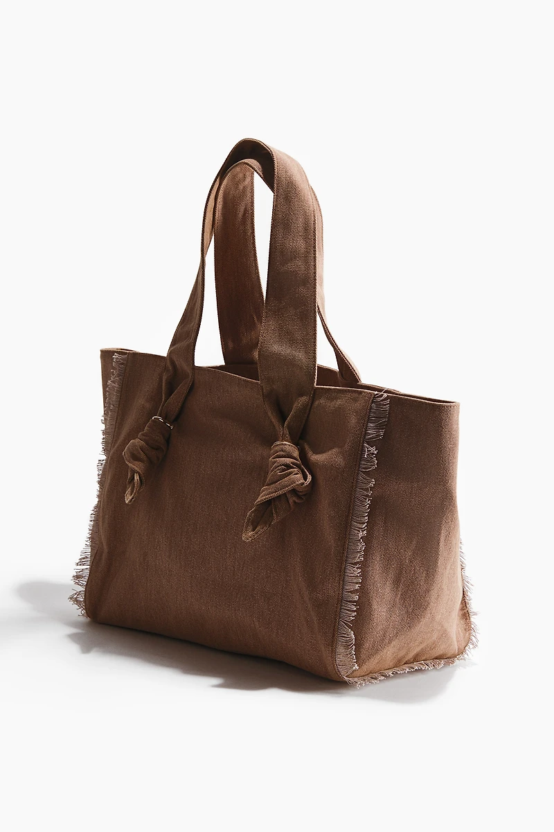 Knot-Detail Tote Bag