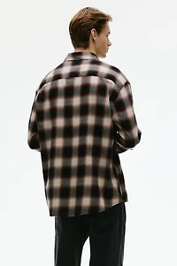 Relaxed-Fit Flannel Shirt