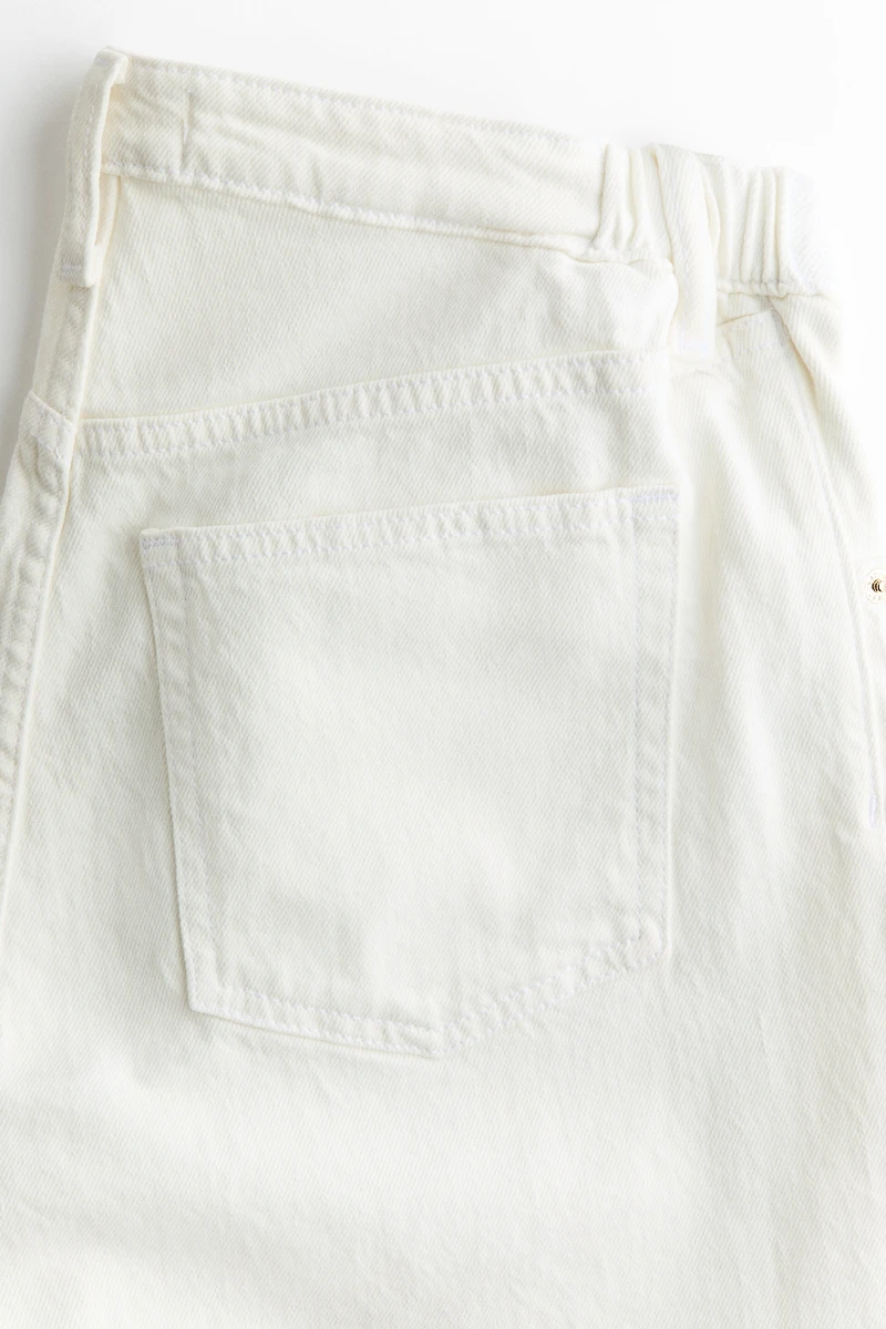 MAMA Straight Ankle Jeans