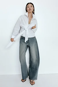 Tie-Detail Blouse