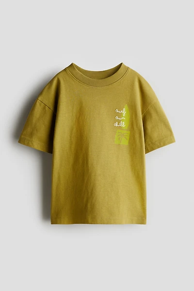 Loose-Fit Printed T-Shirt