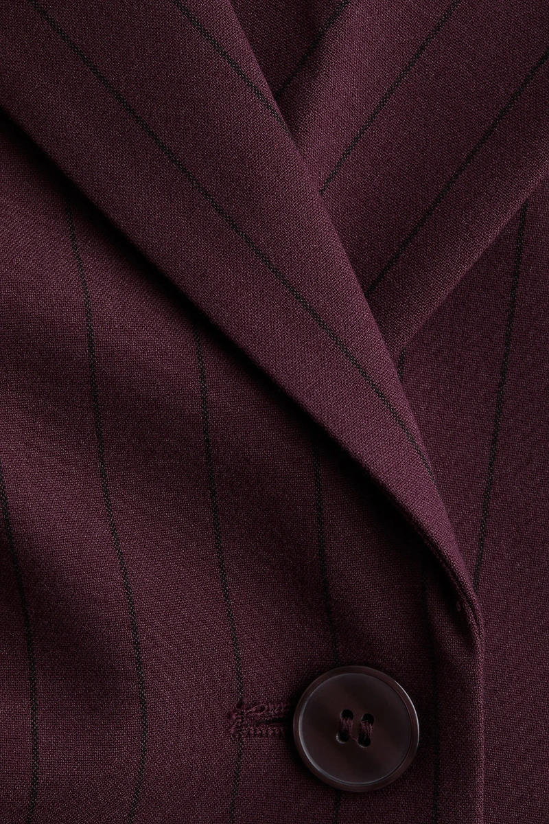 Gilet à la taille sans manches en lin mélangé