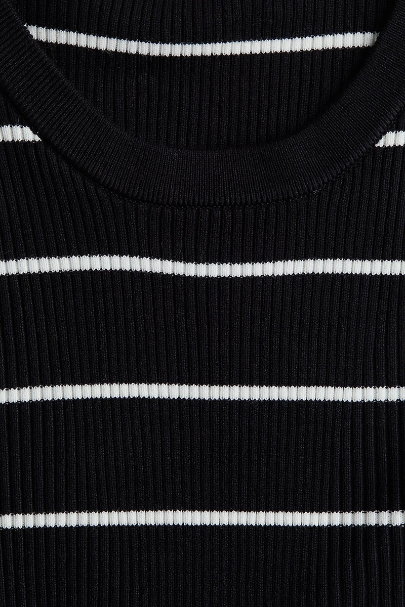 Rib-Knit Sweater