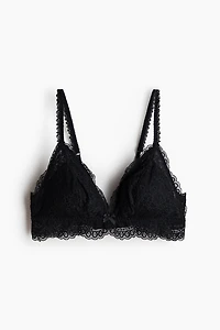 Padded Soft-Cup Lace Bra