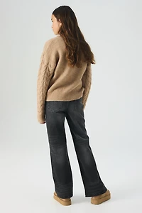 Baggy Fit Bootcut Jeans