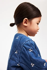 Quilted Denim Jacket