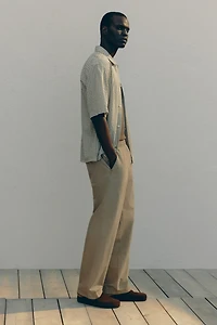 Pantalon décontracté en coton