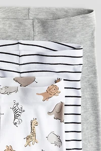Lot de 3 pyjamas en coton