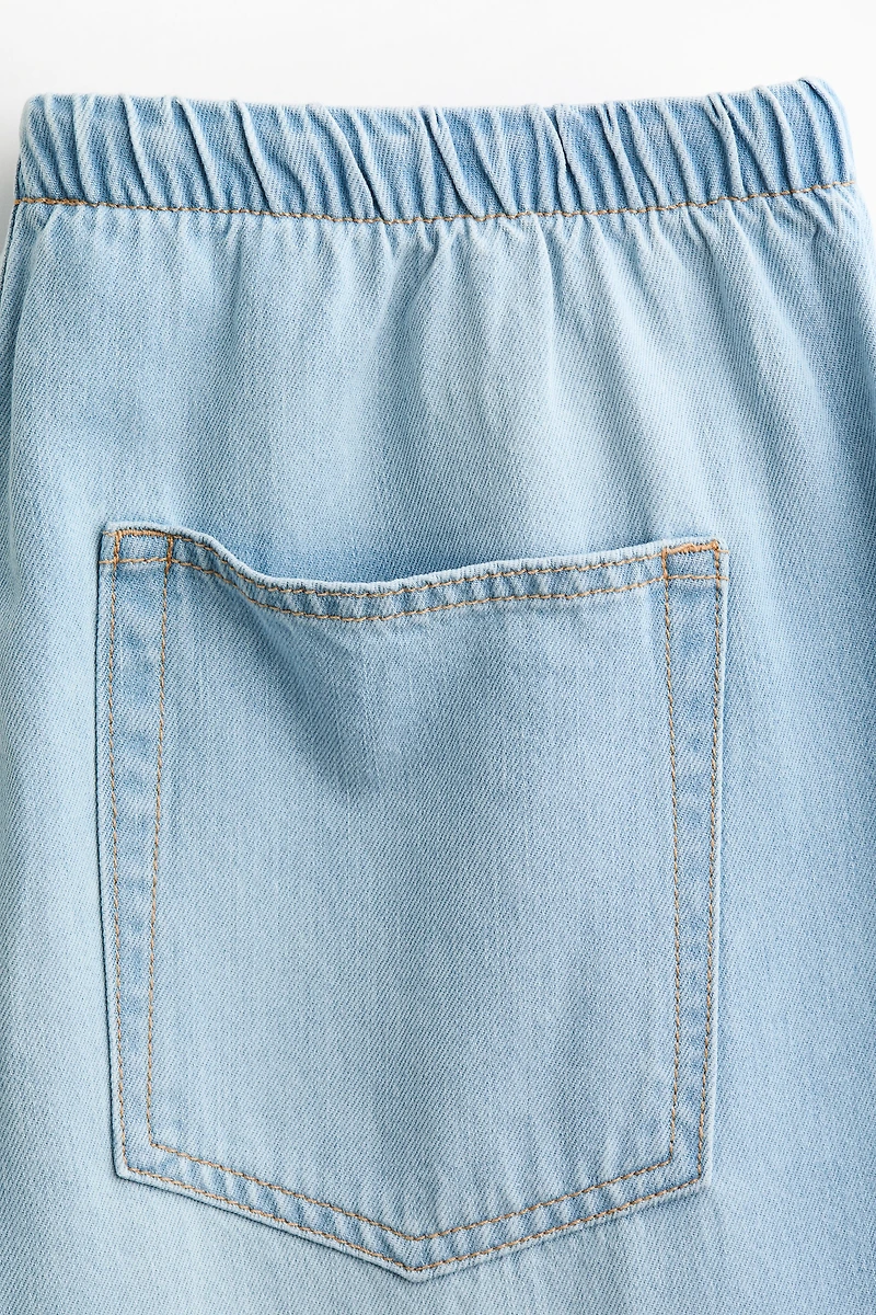 Pantalon à cordon en denim