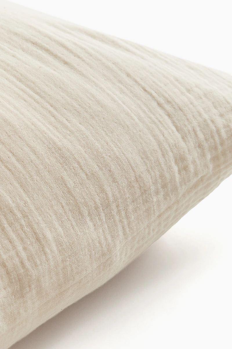 Taie d'oreiller en mousseline de coton