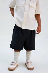 Loose-Fit Cotton Jersey Shorts