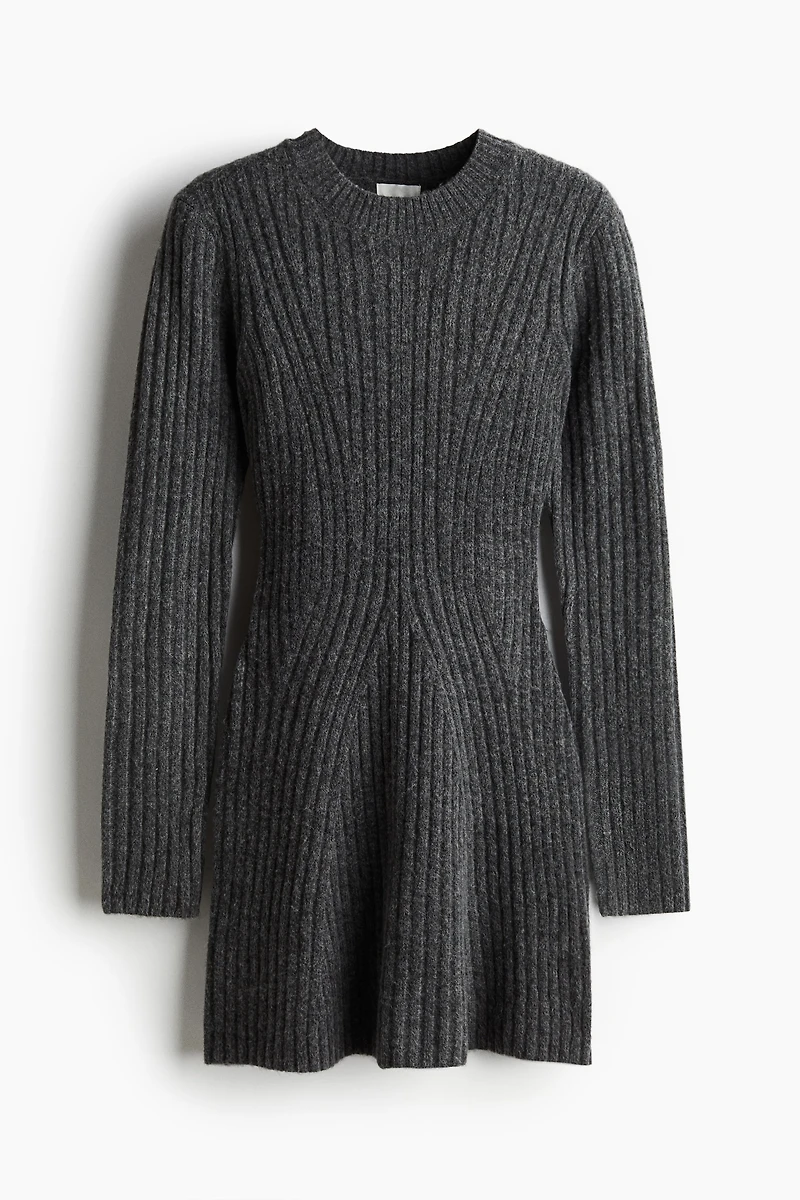 Rib-knit Dress