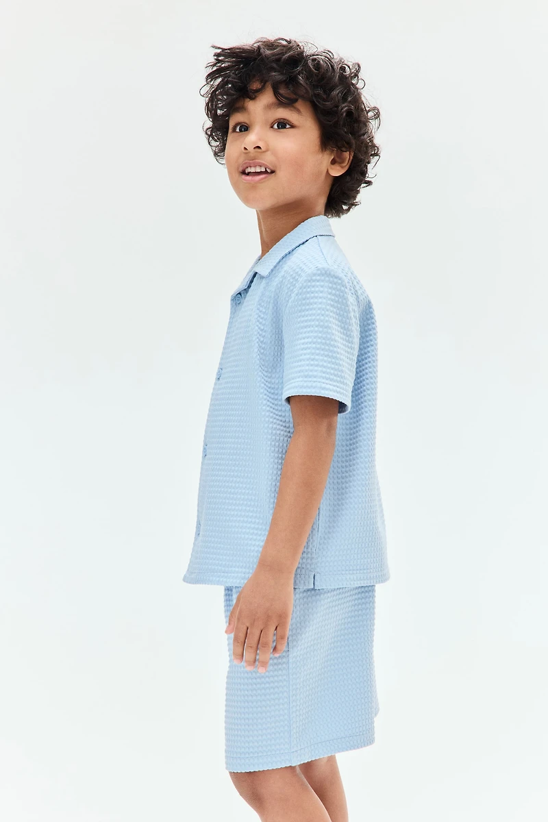 2-Piece Shirt and Shorts Set