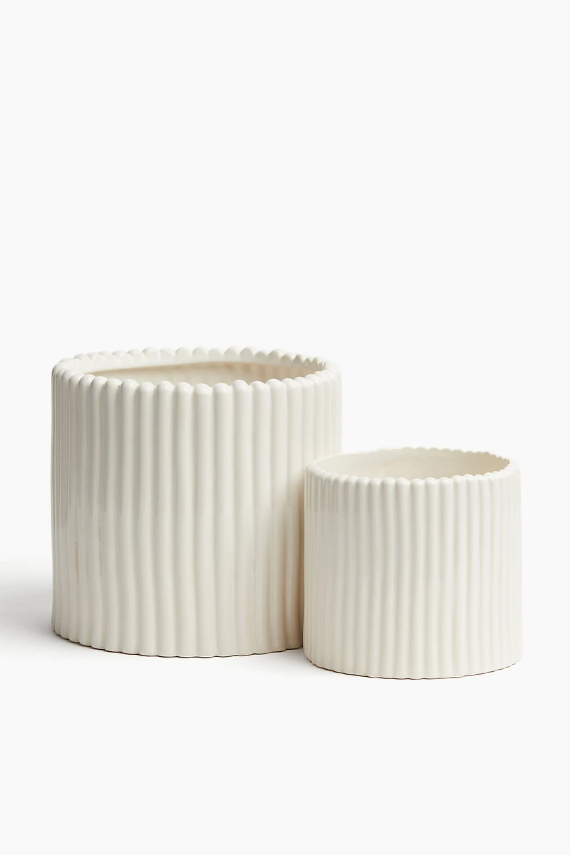 Stoneware Plant Pot