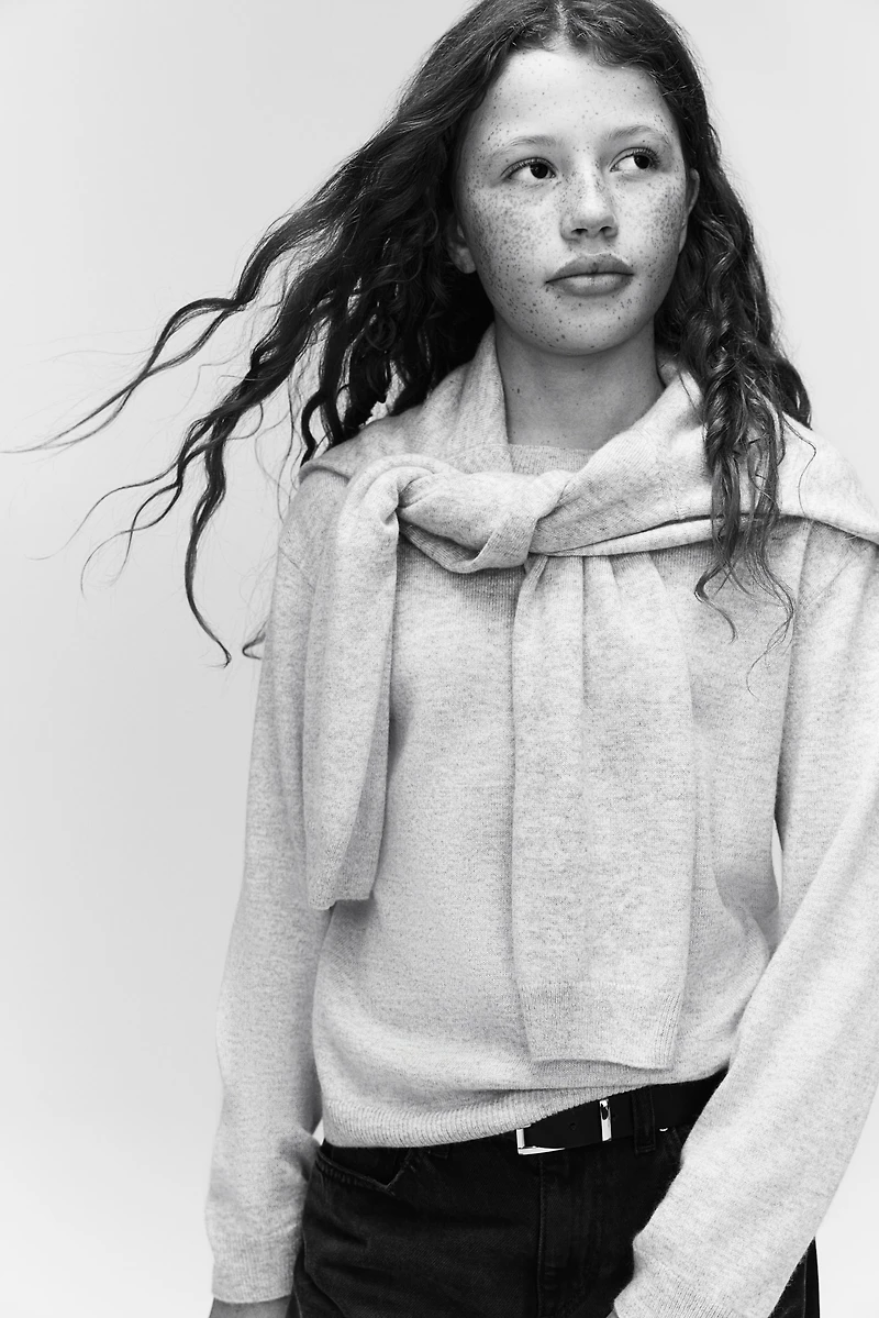 Cashmere-Blend Sweater