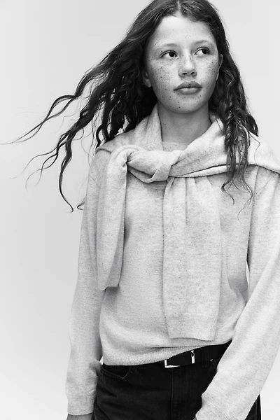 Cashmere-Blend Sweater