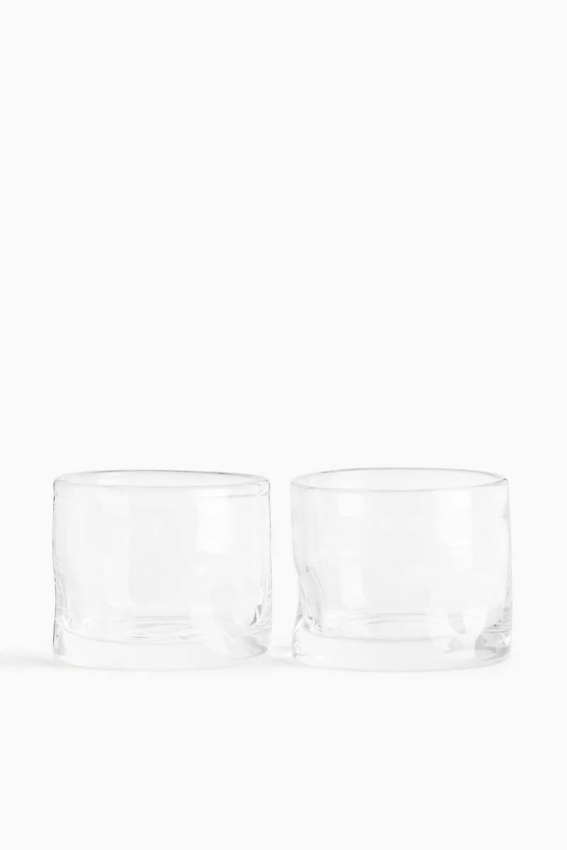 2-Pack Low Tumbler Glasses