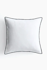 Linen-Blend Cushion Cover