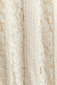 Robe maxi avec dentelle