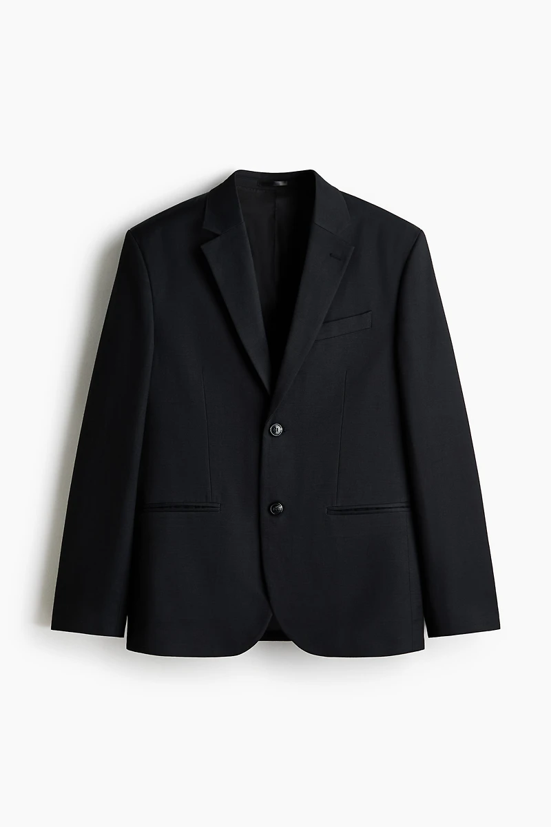 Veste classique à fermeture droite