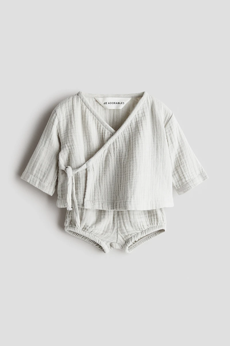 2-Piece Cotton Muslin Set