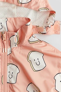 Printed Windbreaker