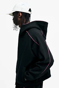 Loose-Fit Hooded Jacket