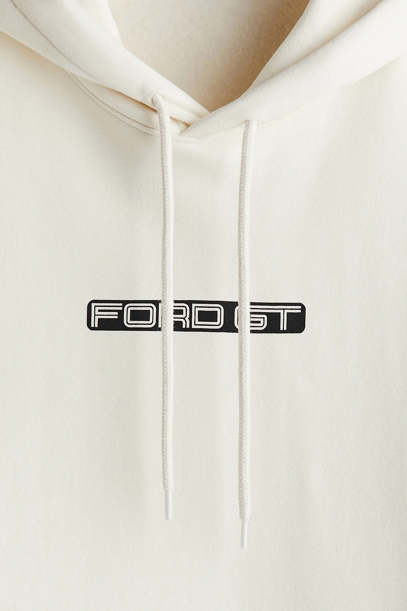 Kangourou ample imprimé