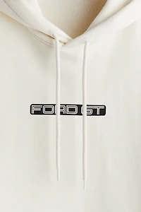 Kangourou ample imprimé