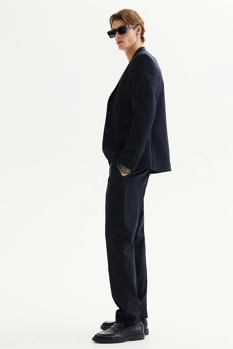 Veste Coupe Amincie en laine mélangée