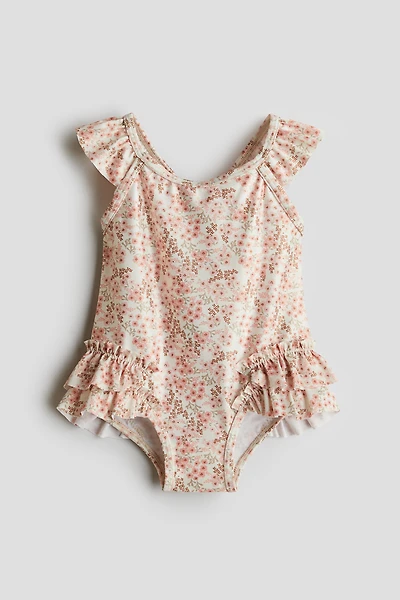 Ruffle-Trimmed Swimsuit