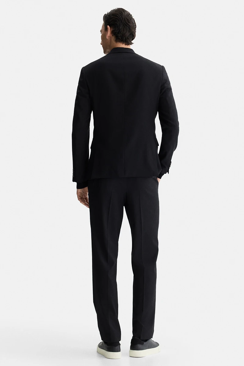 Regular-Fit Single-Breasted Jacket