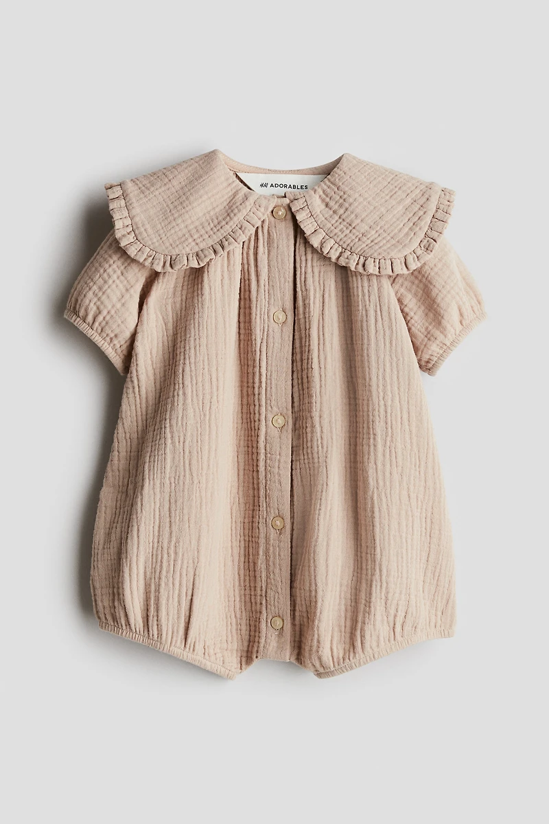 Cotton Muslin Romper Suit