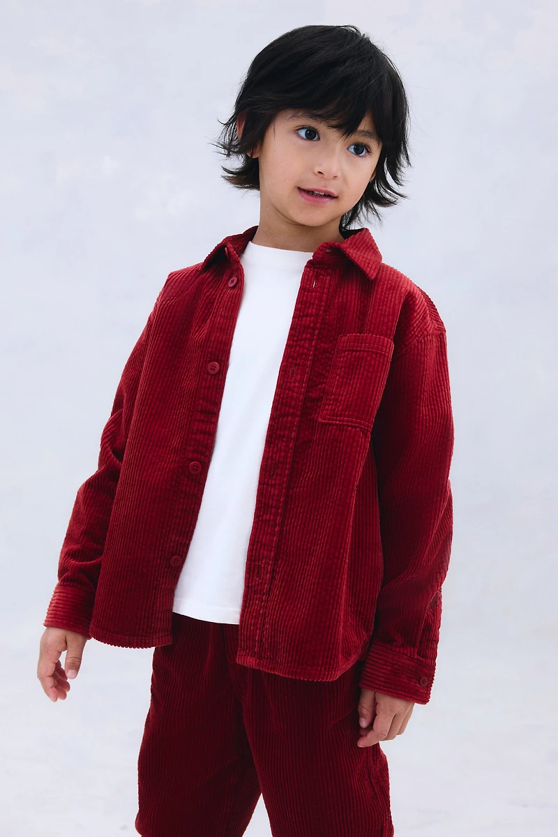 Corduroy Cotton Overshirt
