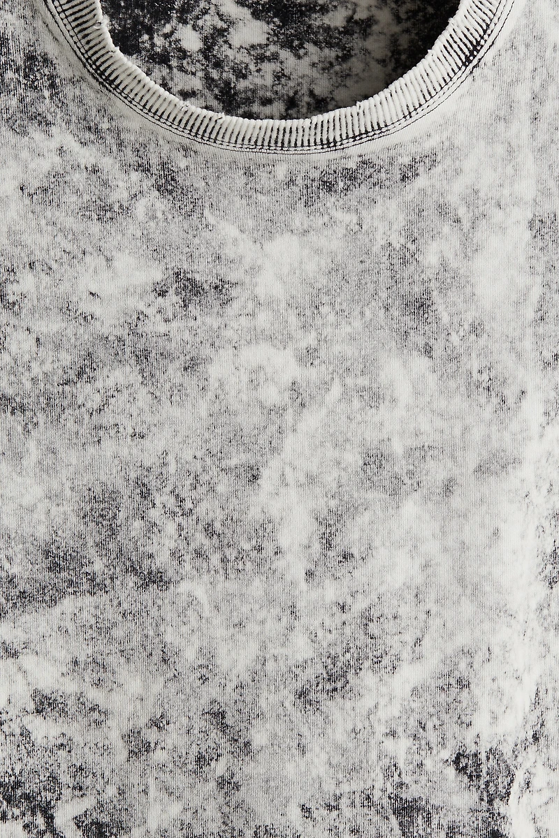 T-shirt court coupe très grande