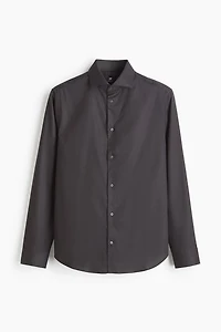 Slim-Fit Cotton Shirt