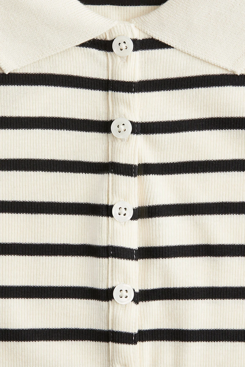 Polo côtelé